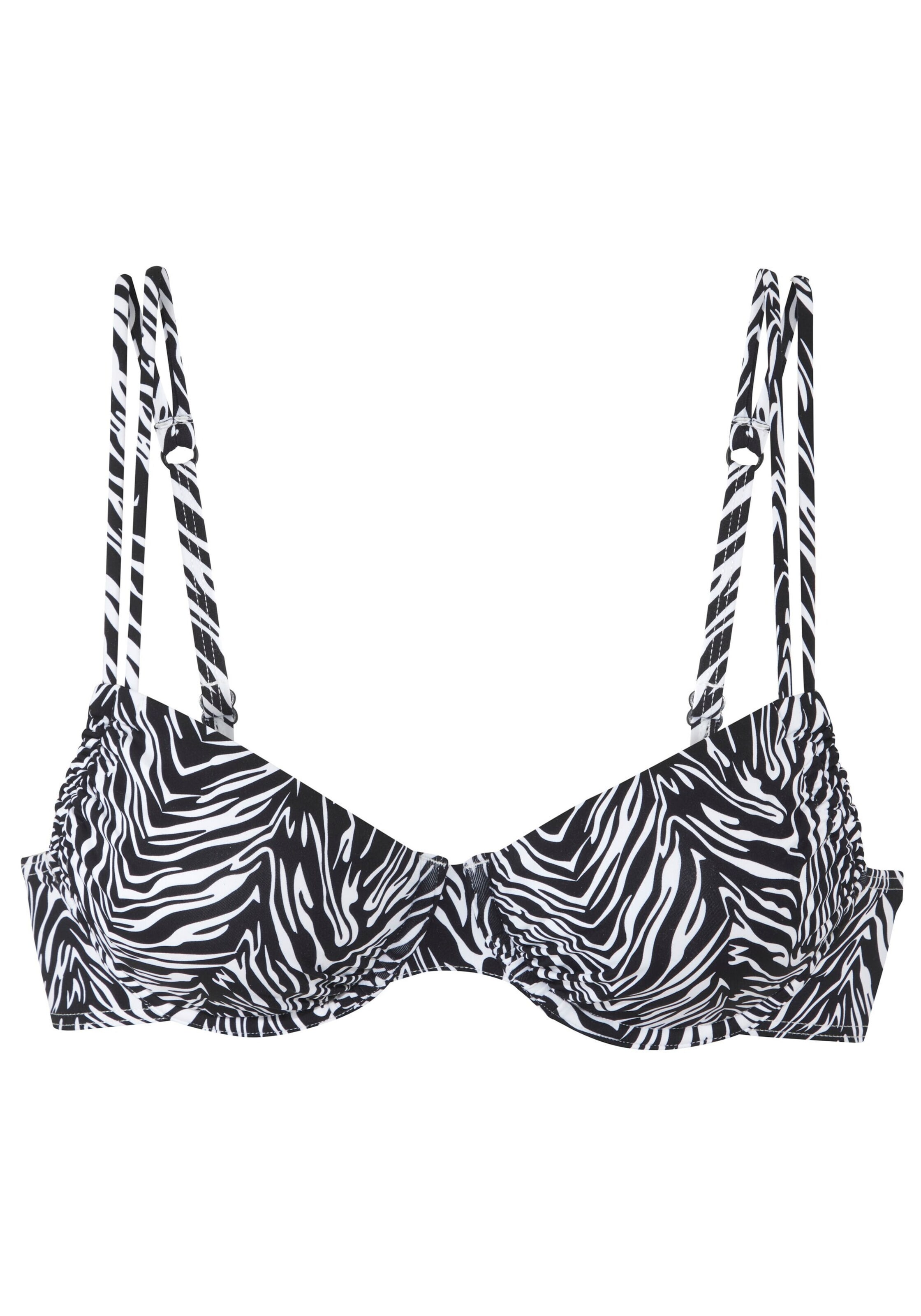 juoda s.Oliver Pakeliantieji įdėklai į liemenėlę Bikinio viršutinė dalis: priekis