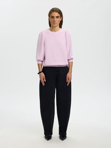 Sweat-shirt SELECTED en violet