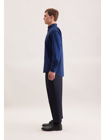 Coupe regular Chemise business SEIDENSTICKER en bleu