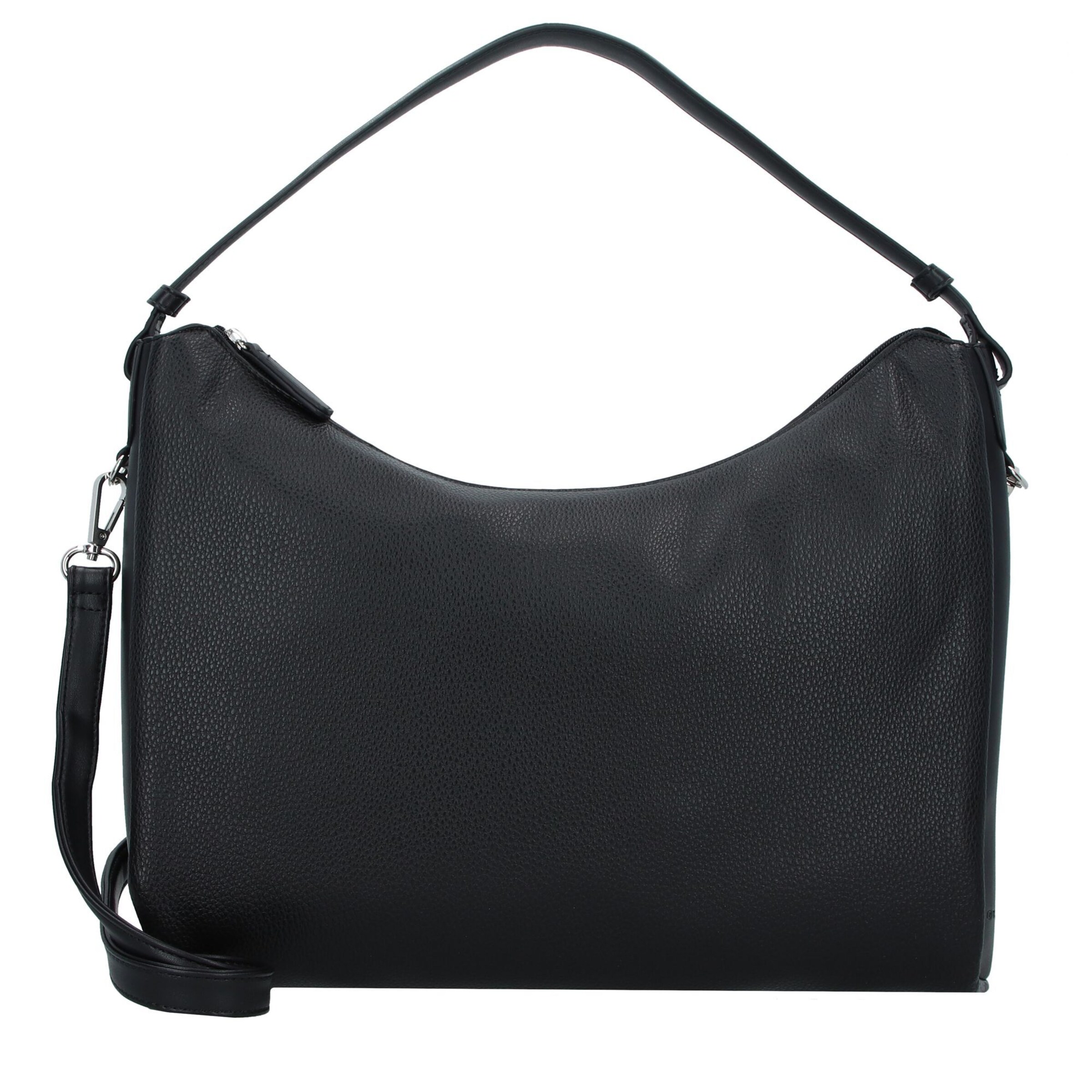 TOM TAILOR Shoulder Bag 'Dea' in Black: front