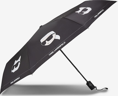 Skėtis 'Ikon' iš Karl Lagerfeld, spalva – kremo / juoda / balta, Prekių apžvalga