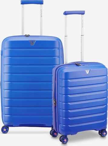 Roncato Suitcase Set in Blue: front