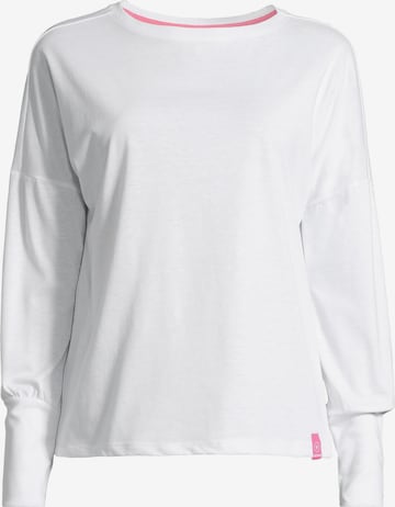 salzhaut Shirt 'Smaak' in Weiß: Vorderseite