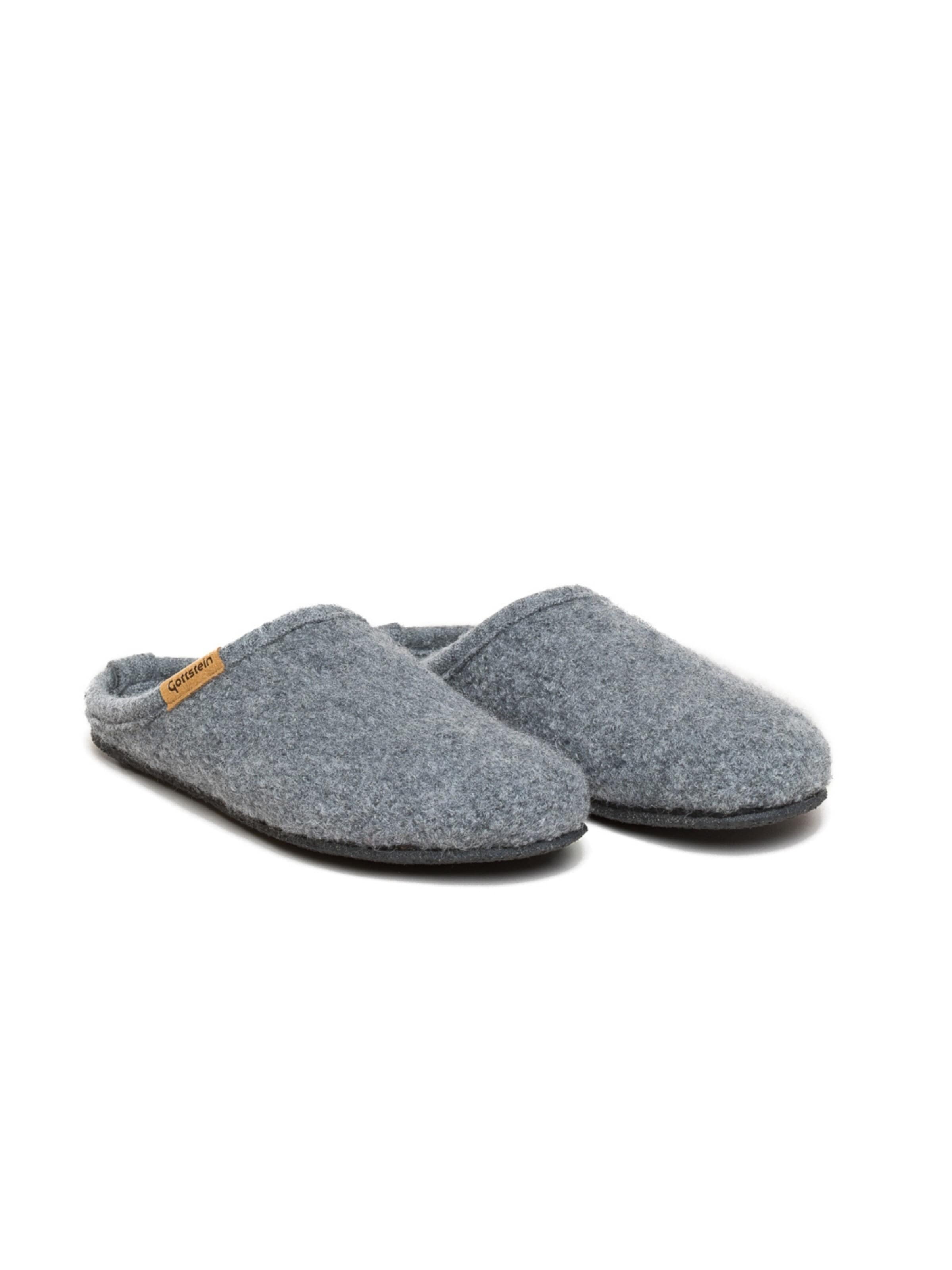 Gottstein Slippers 'Walkpantoffel Alpine Light' in Grey