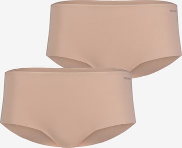 Skiny Boyshorts in Beige: front