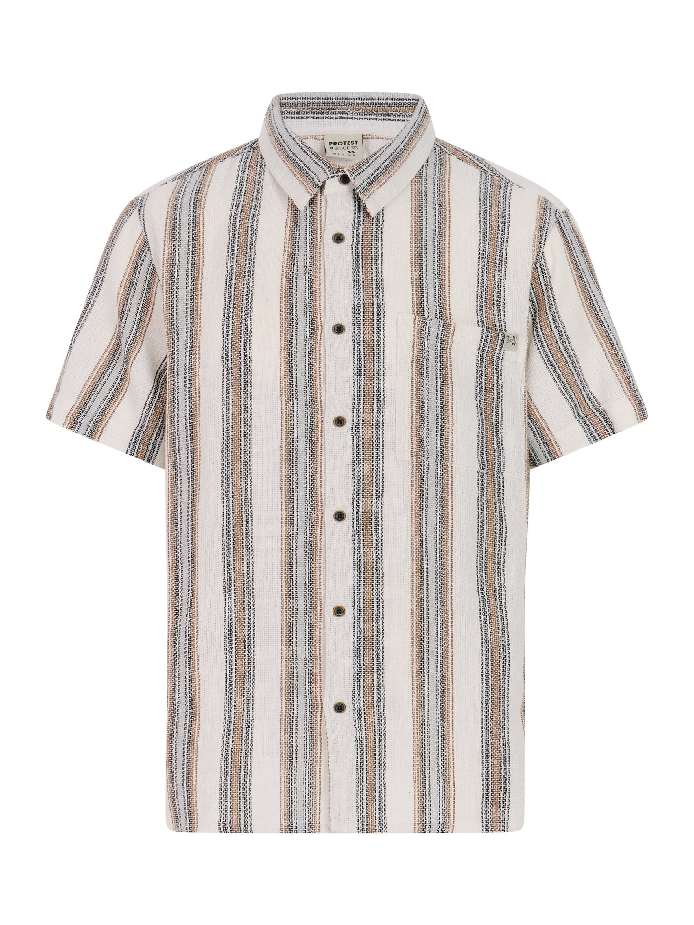 PROTEST Shirt 'PRTFonet' in White: front