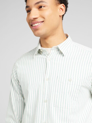 s.Oliver Regular fit Button Up Shirt in White