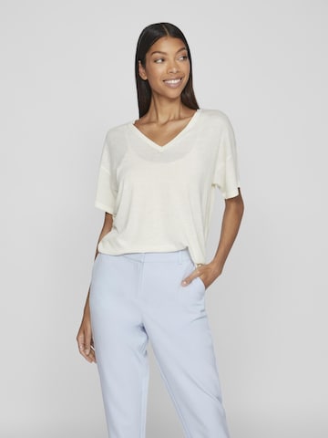 Pull-over 'Abella' VILA en blanc : devant