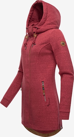 Ragwear - Sudadera con cremallera 'Letty' en rojo