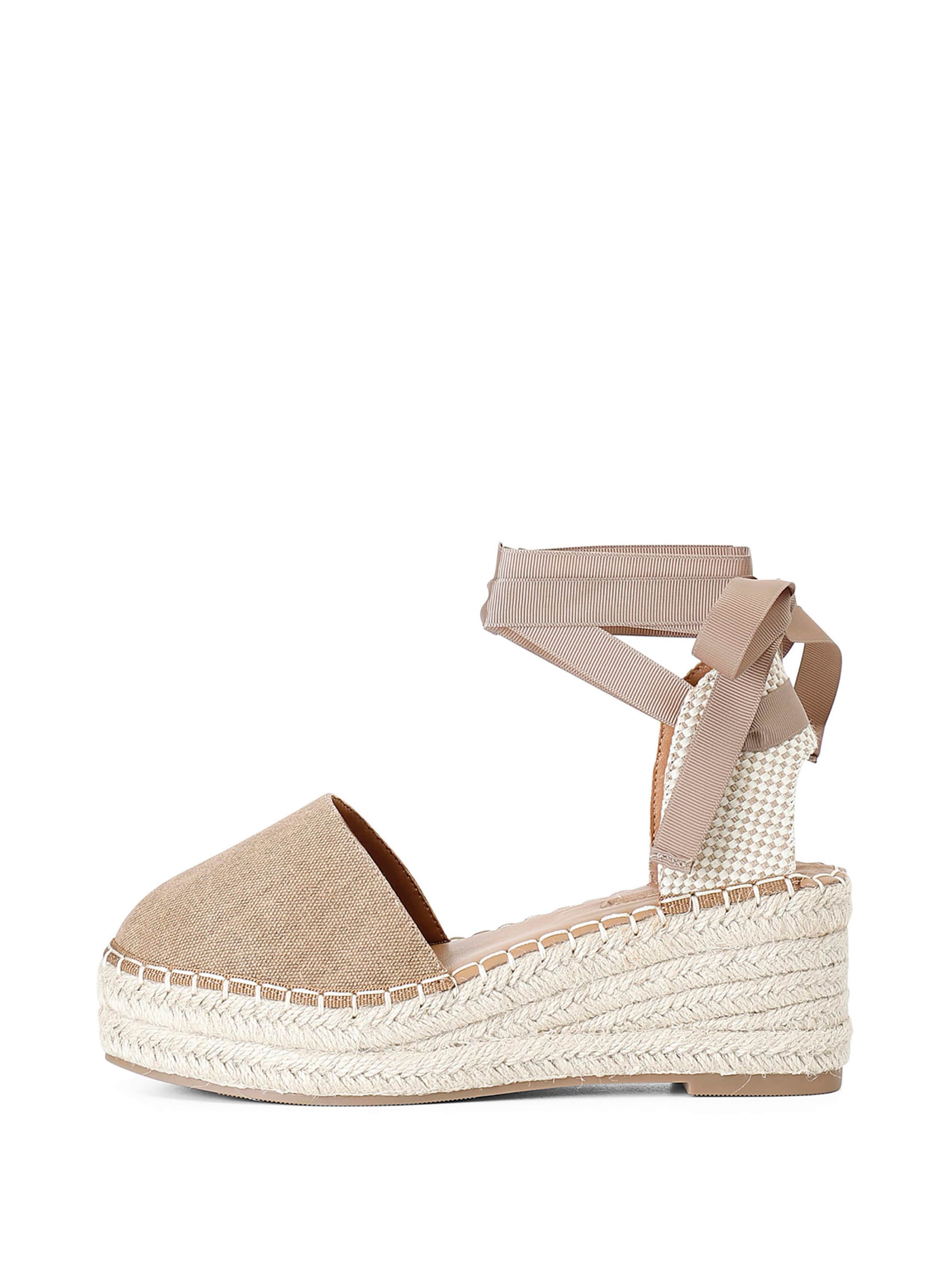 Sandalo di CAFè NOIR in marrone: frontale