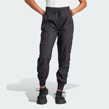 ADIDAS BY STELLA MCCARTNEY Loose fit Workout Pants in Black: front