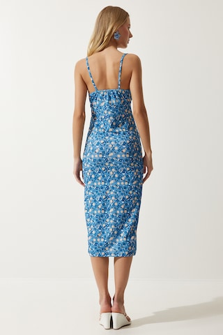 Happiness İstanbul Лятна рокля в синьо