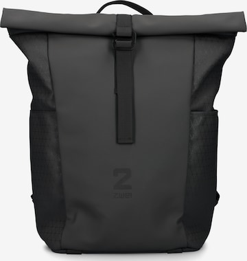 Sac à dos ZWEI en noir : devant
