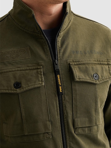 PME Legend Övergångsjacka 'Hybrid jacket with zipper closure' i grön