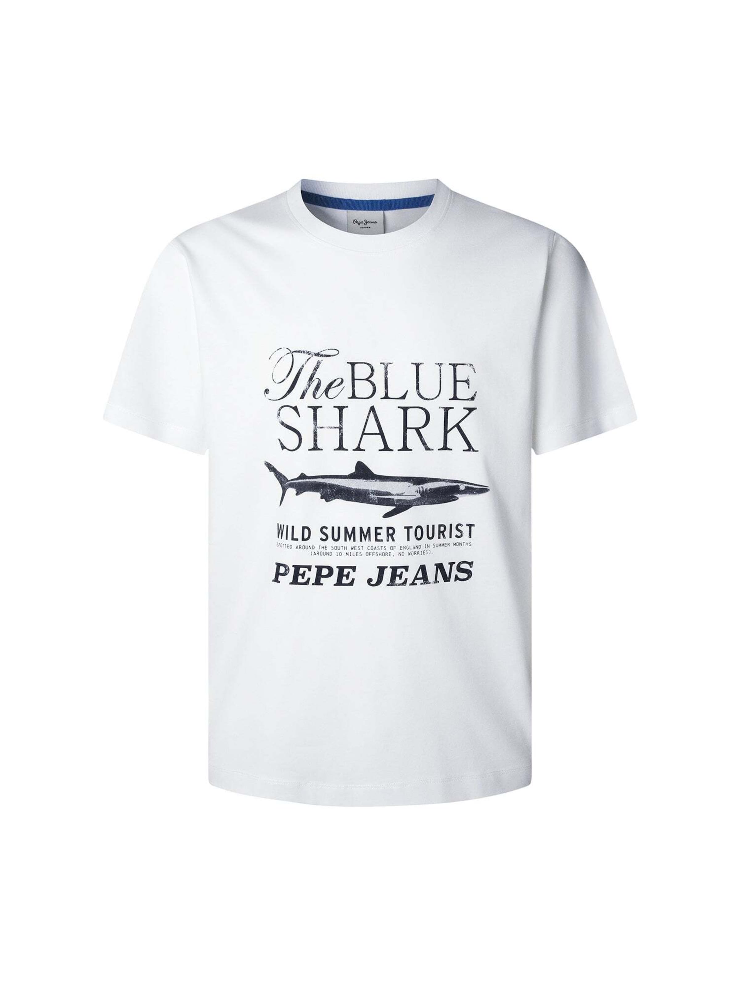 Pepe Jeans Shirt 'MALI' in White: front