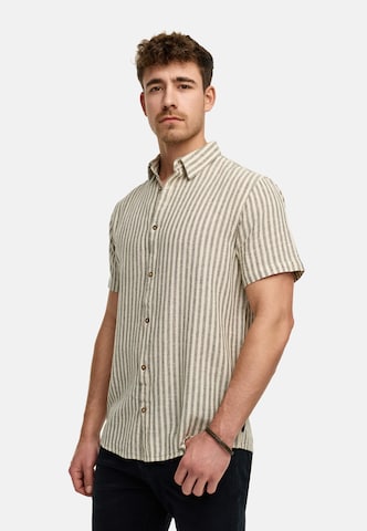 Coupe regular Chemise 'Kiss' INDICODE JEANS en mélange de couleurs