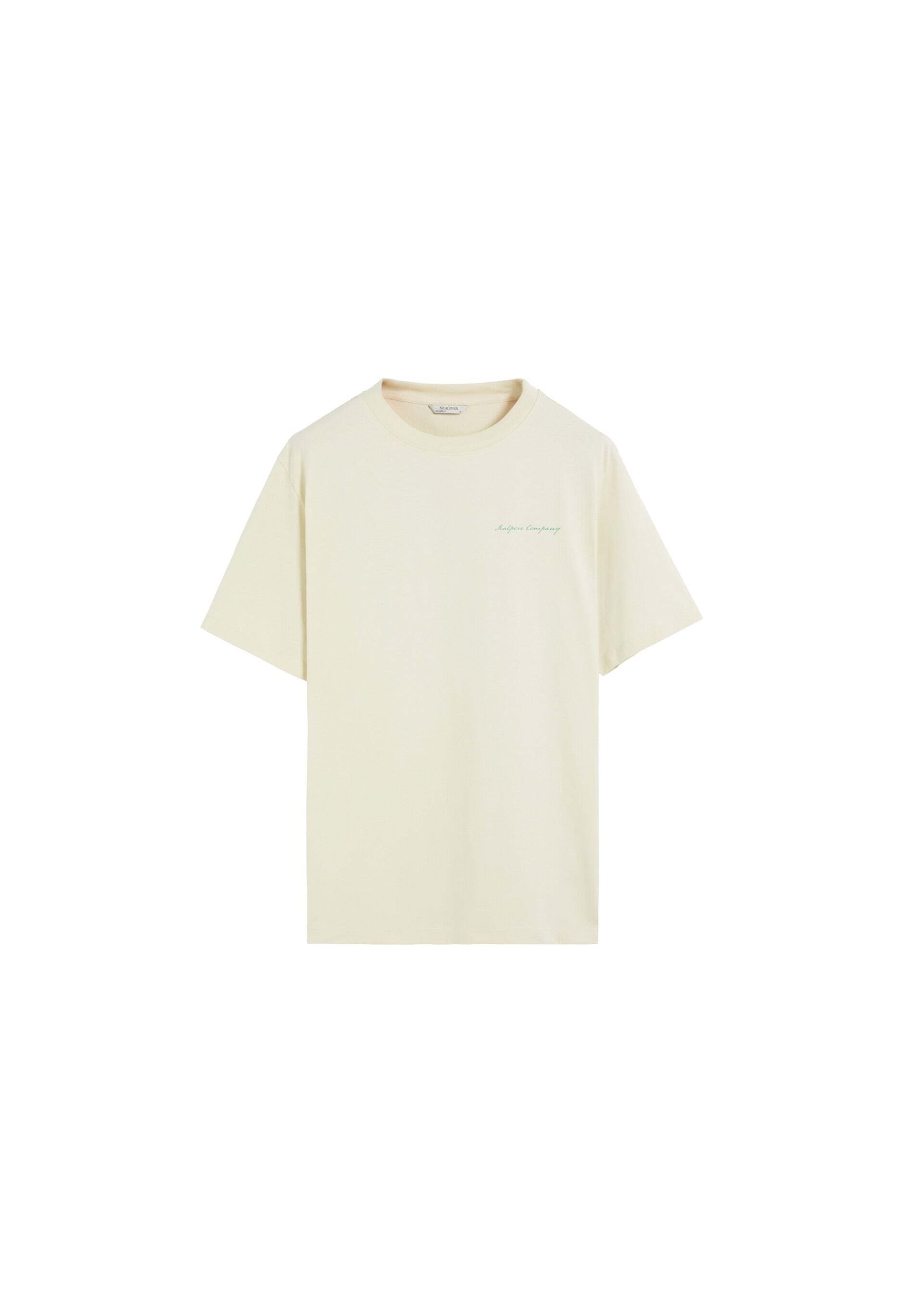 Scalpers Shirt in Beige: voorkant