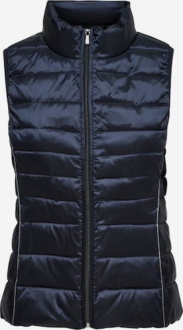 Gilet 'New Claire' ONLY en bleu : devant