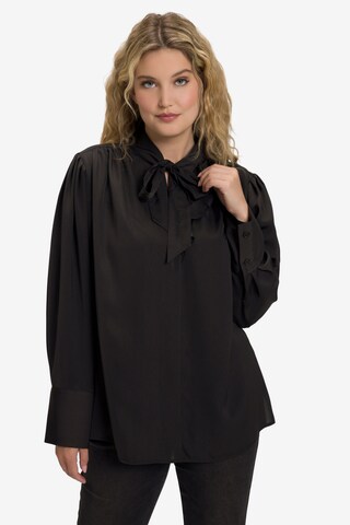 Ulla Popken Blouse in Black: front