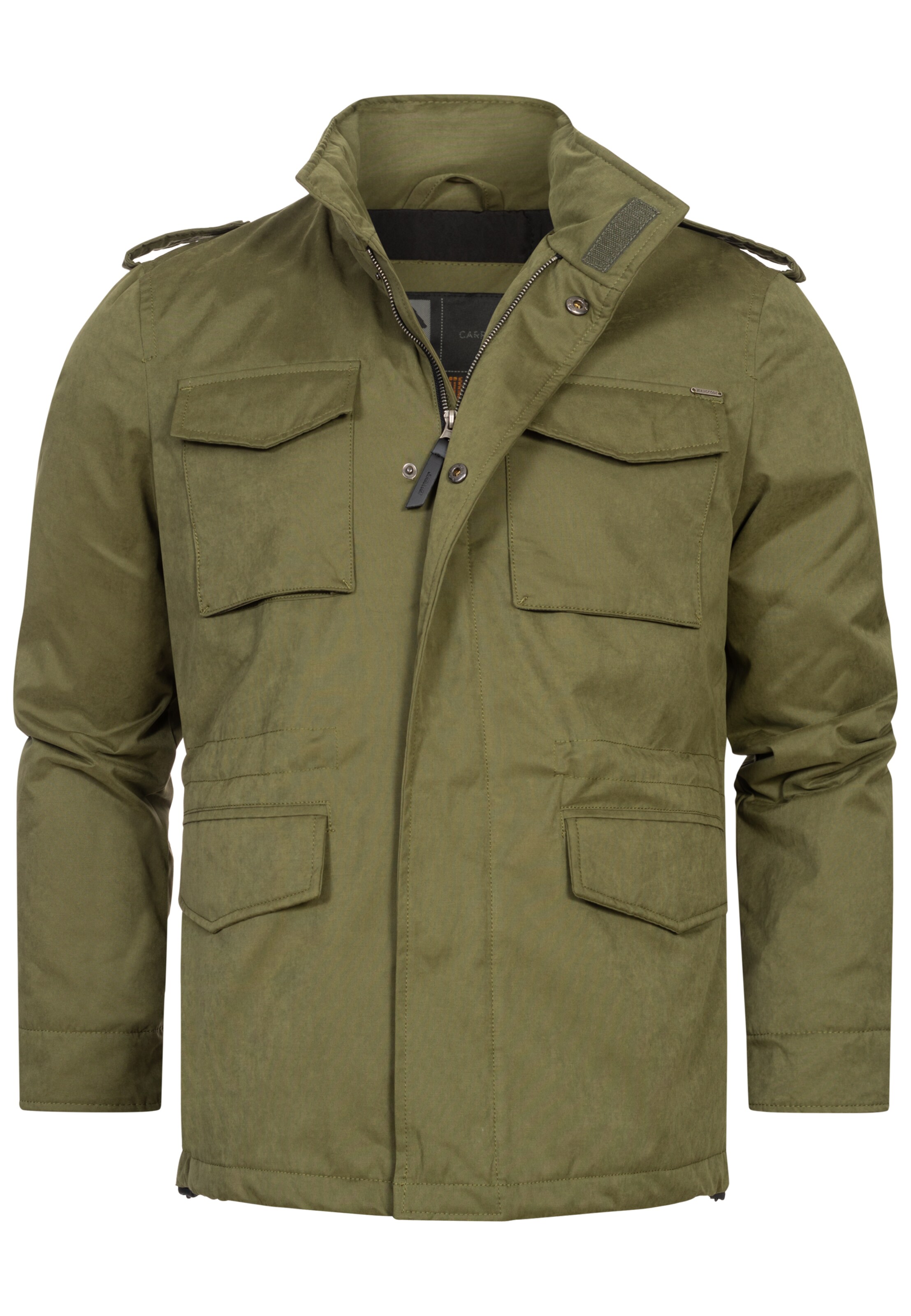 INDICODE JEANS Jacke in Grün: Vorderseite