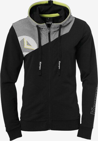 UHLSPORT Athletic Jacket in Grey: front