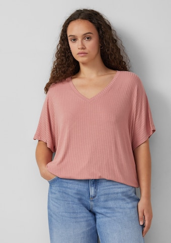 T-shirt QS en rose