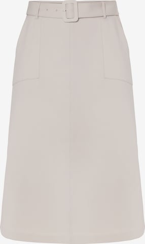 Fustă de la TATUUM pe bej: față