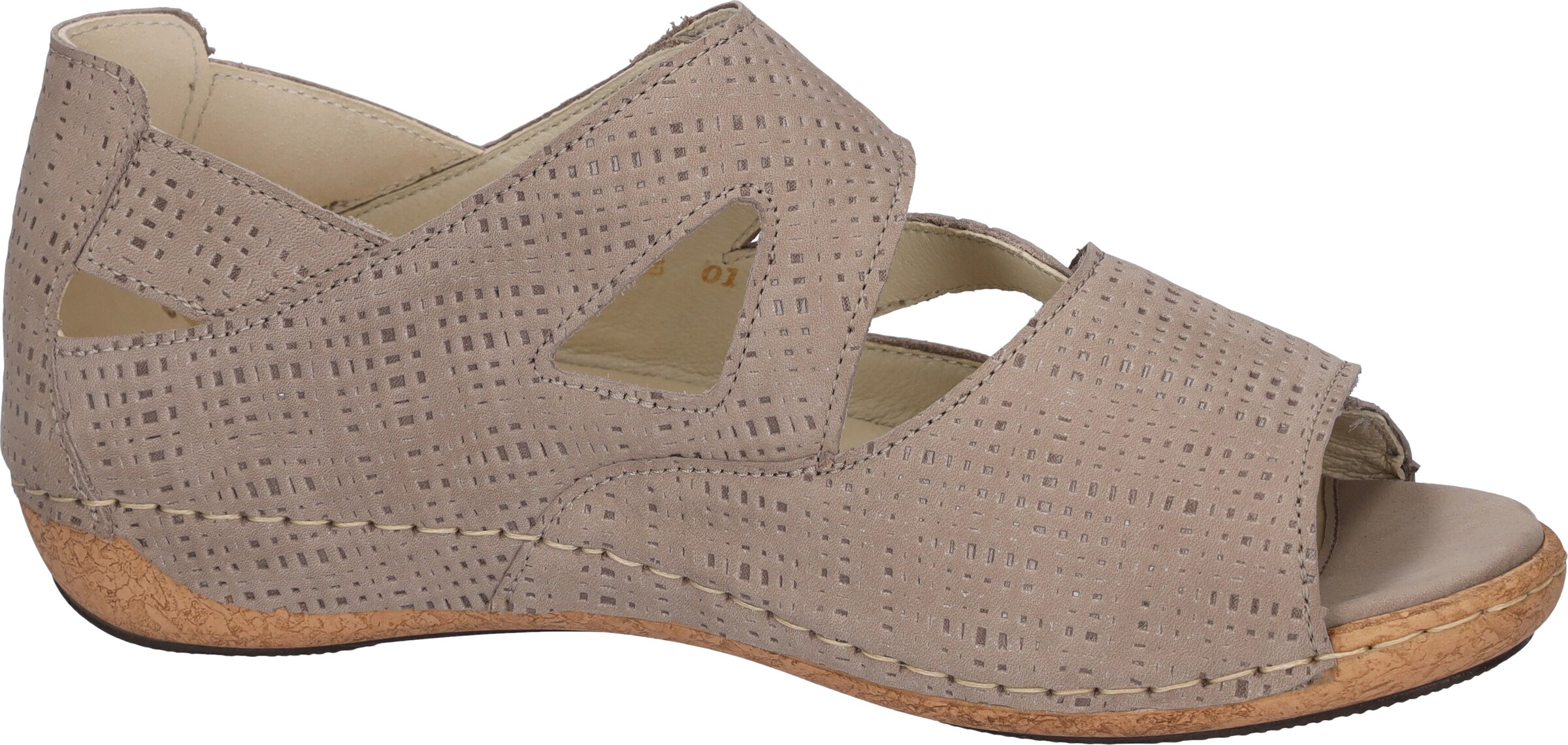 WALDLÄUFER Sandals 'Heliett' in Beige