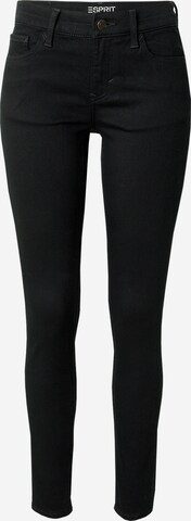 ESPRIT Skinny Jeans in Black: front