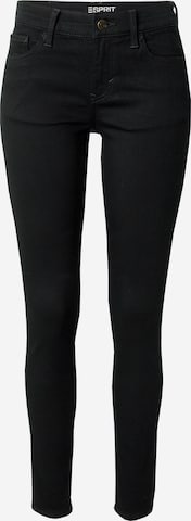 ESPRIT Skinny Jeans in Black: front