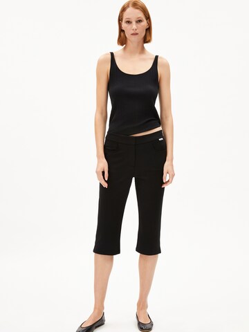 ARMEDANGELS Slimfit Broek 'Moonbaa' in Zwart