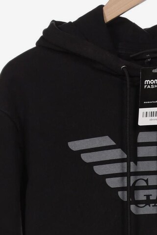 Emporio Armani Sweatshirt & Zip-Up Hoodie in M in Black