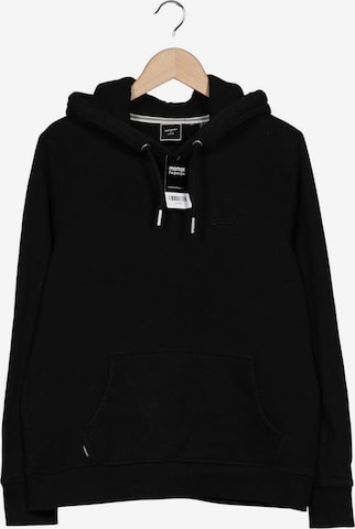 Superdry Kapuzenpullover XXL in Schwarz: Vorderseite