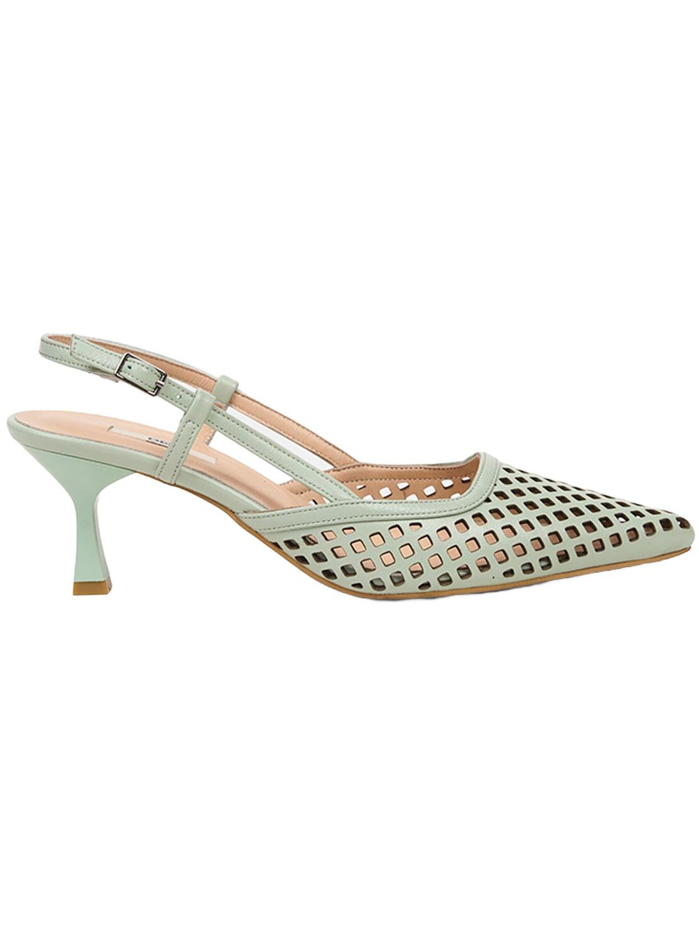 Desa Slingback Pumps 'Stilett' in Green