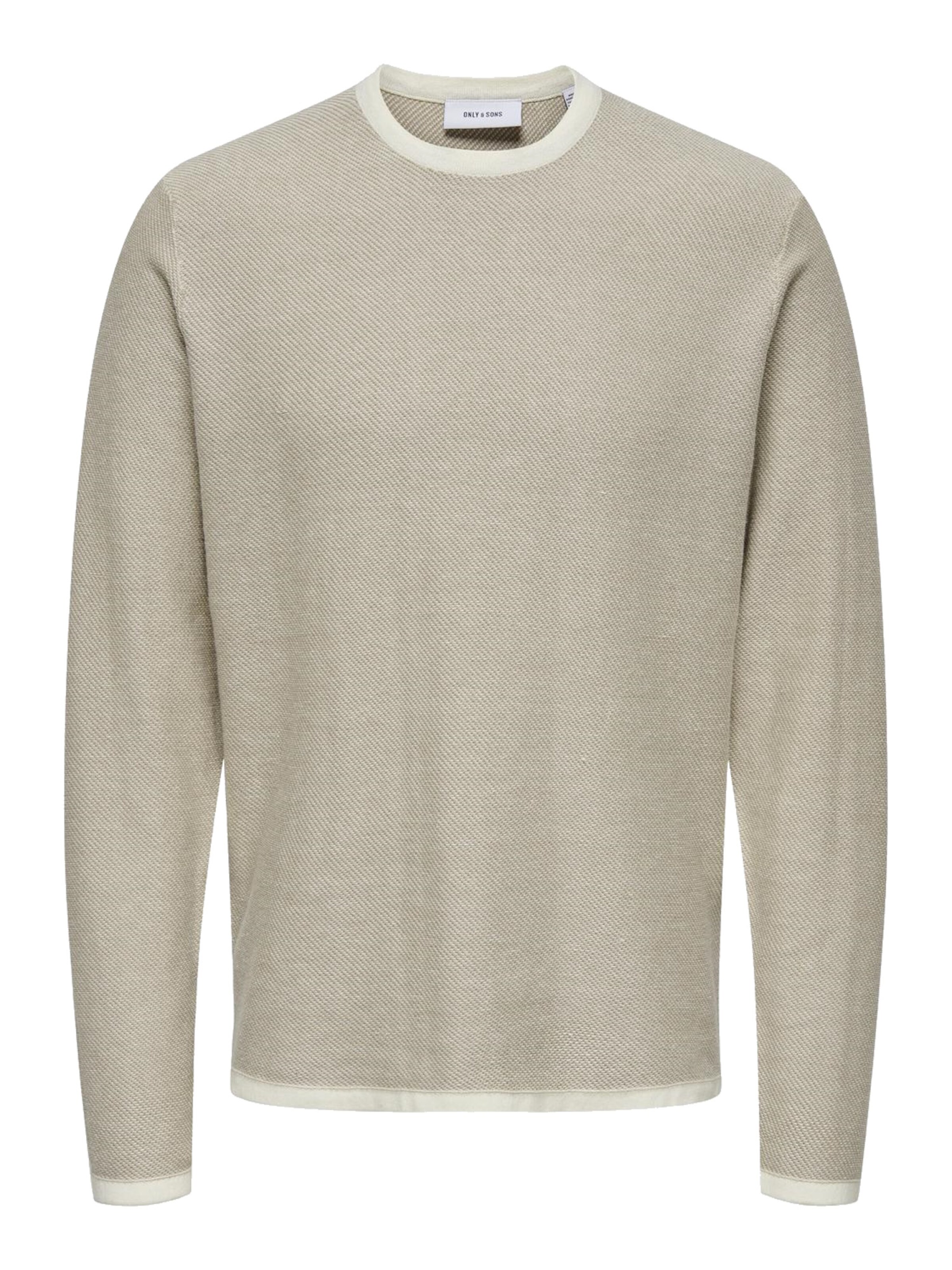 Only & Sons Pullover 'Timmy' in Beige: Vorderseite
