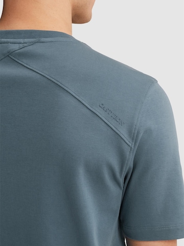 Maglietta 'T-shirt in interlock jersey' di CAST IRON in blu