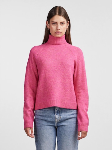 PIECES Sweater 'JULIANA' in Pink: front