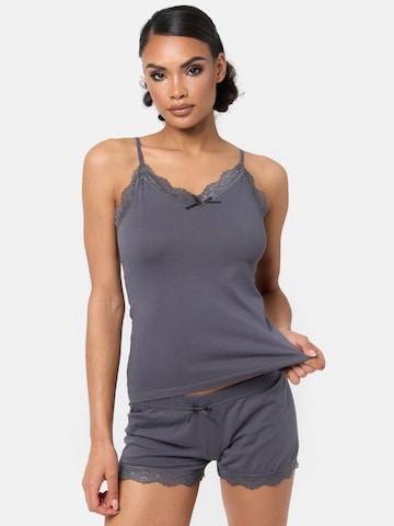Shorty 'F908' Tazzio en gris : devant