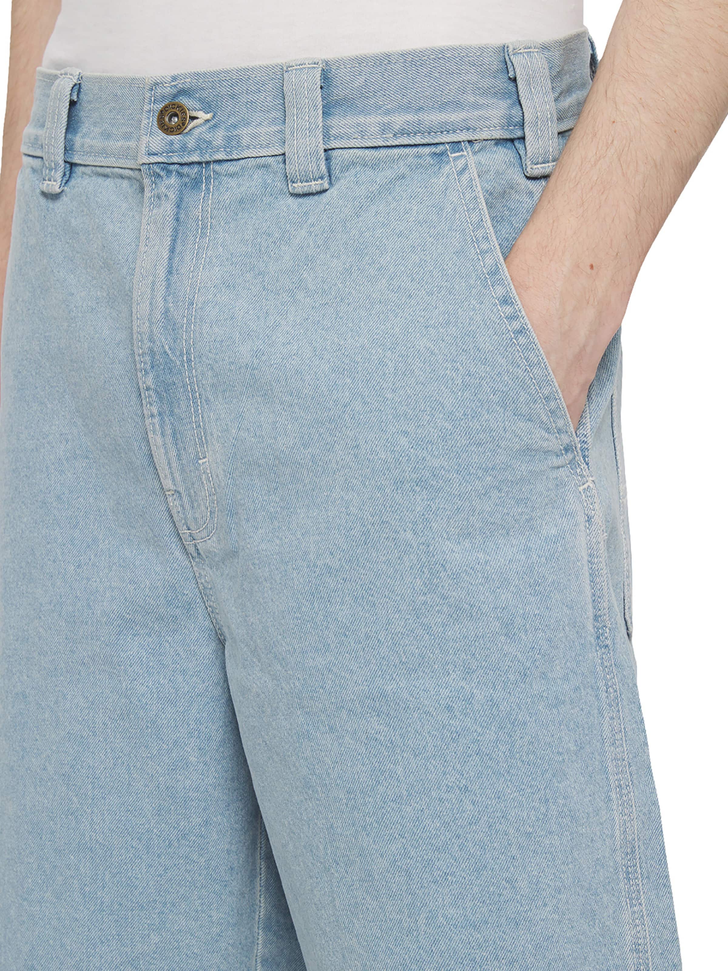 DICKIES Štandardný strih Nohavice 'MADISON' - Modrá