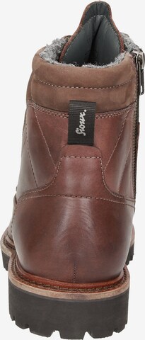 SIOUX Lace-Up Boots in Brown