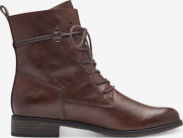 MARCO TOZZI Lace-up bootie in Brown