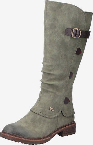 Bottes Rieker en vert : devant