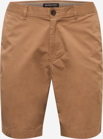 Michael Kors - regular Pantalón chino en beige: frente