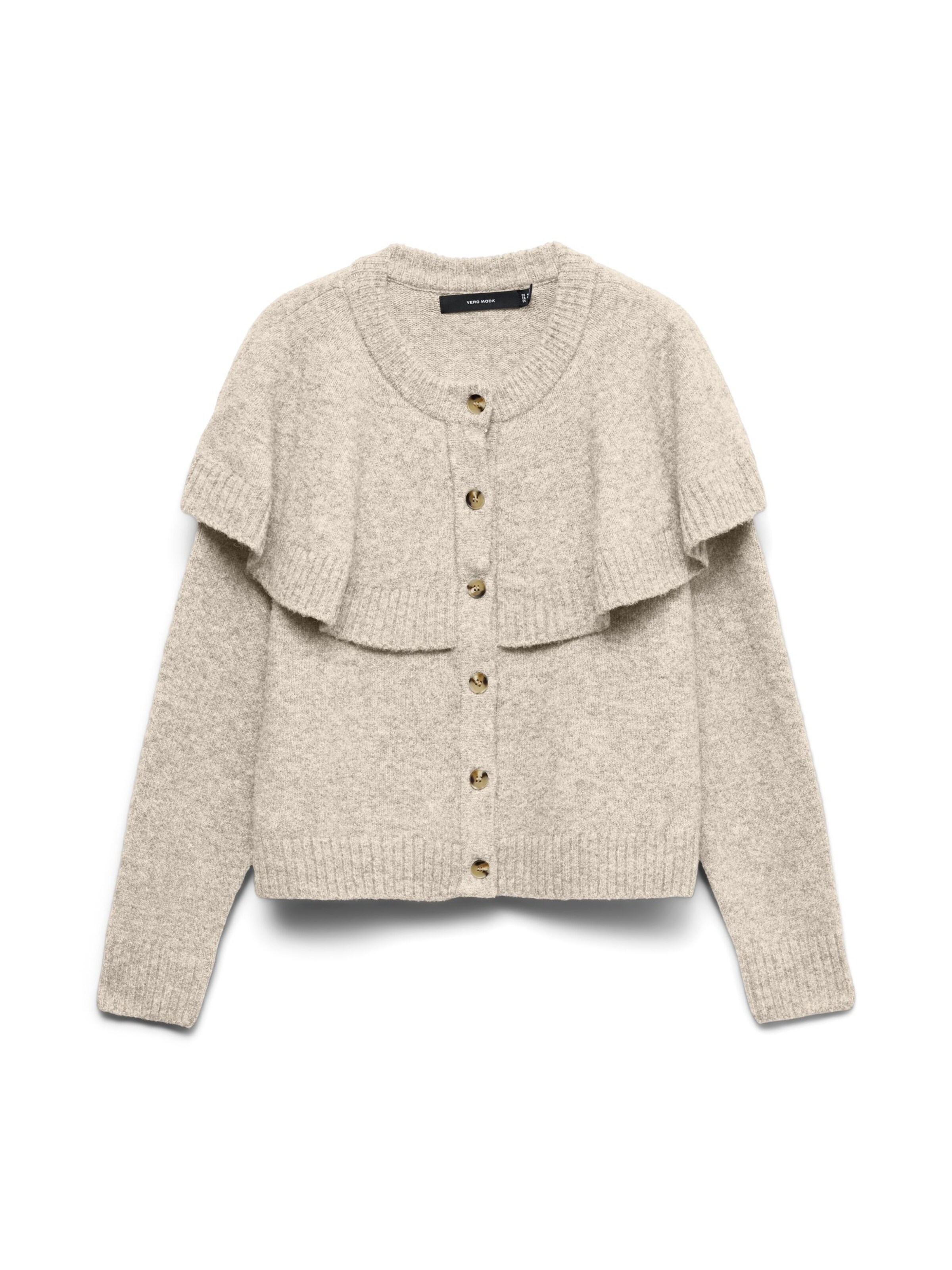 VERO MODA - Cárdigan en beige: frente