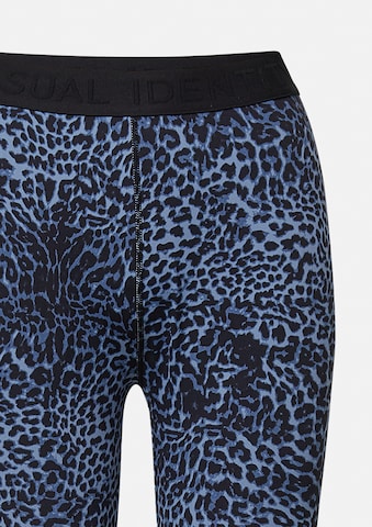 Skinny Leggings comma casual identity en bleu