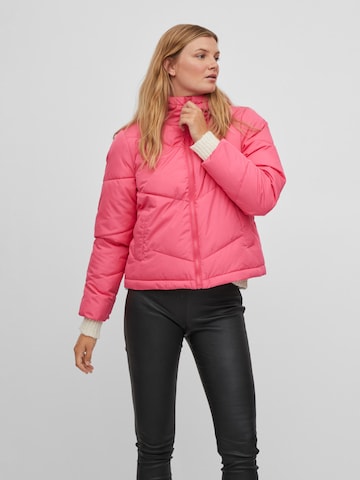 VILA Prehodna jakna | roza barva: sprednja stran