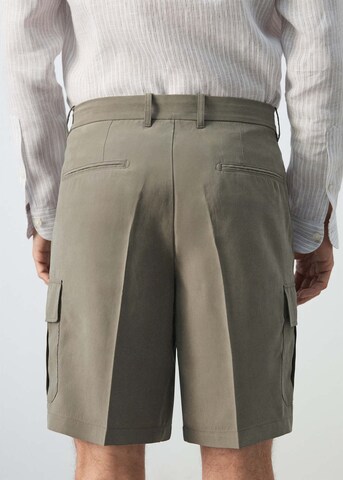 MANGO MAN Regular Hose 'Etna' in Beige
