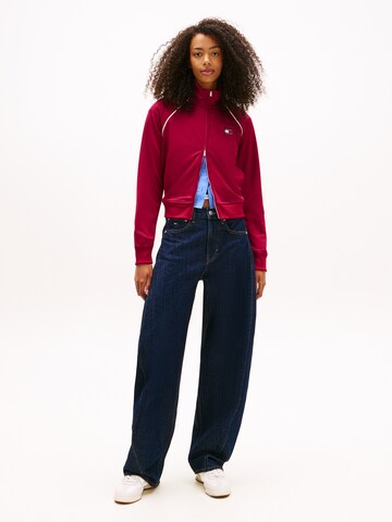 Tommy Jeans Sweatjacke in Rot