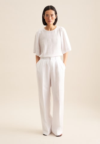 SEIDENSTICKER Regular Trousers in White