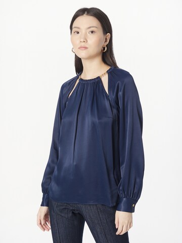 MICHAEL Michael Kors Bluse in Blau: predná strana